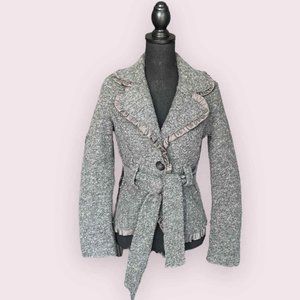 Lola Grey wool blend jacket size M